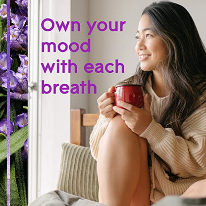 Glade Aromatherapy Diffuser & Essential Oil, Air Freshener for Home, Choose Calm Scent with Notes of Lavender & Sandalwood, 0.56 Fl Oz