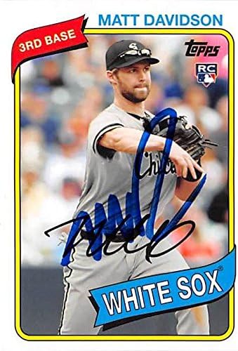 Sports Memorabilia Autograph Warehouse 301966 2014 Matt Davidson Autographed No.61 Baseball Card - Detroit Tigers