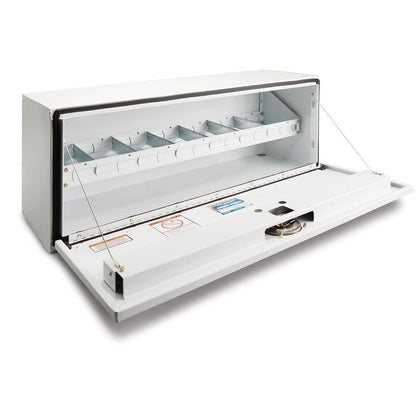 Weather Guard 2003 Tool Tray, 41-1/2 in. L, Steel, White