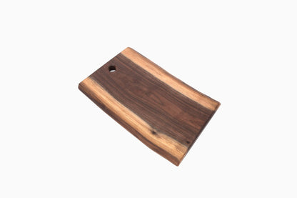Live Edge Black Walnut Cutting Board – Amish Handmade in USA, One-of-a-Kind Charcuterie & Serving Board, Sustainably Harvested American Hardwood, X-Large 10" x 20" | ArborDown