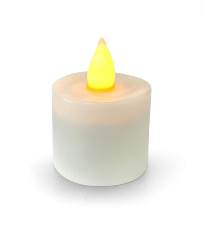 Hollowick® Platinum+™ Flameless Rechargeable Set: (24) Amber LED Candles, (2) Charging Trays, (1) Power Supply