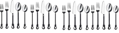 Twist and Shout Stainless Steel Flatware Set Service for Persion (4 Set)