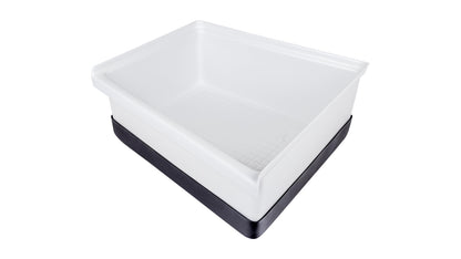 ICON 00463 Shower Pan SP200-24" x 23" x 10", Polar White