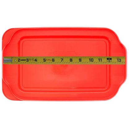 Pyrex 232 2-Quart Glass Baking Dish & 232-PC Red Lid - Made in USA