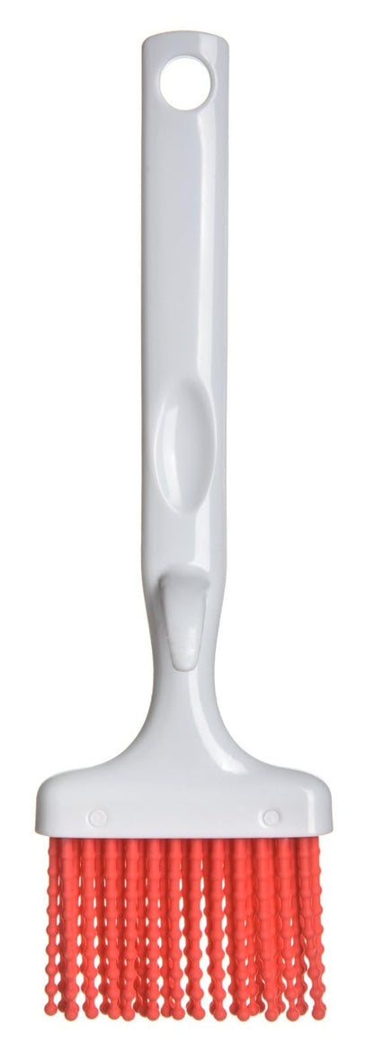 SPARTA 4040505 Silicone Basting Brush With Red Bristles, 3 Inches, Red