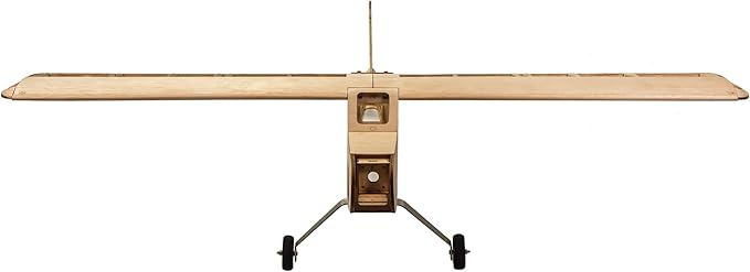 Balsa Wood Airplane Kits T05 Vogee-08 Training Plane 32 Wingspan Laser Cut Unassembled Flying Model Aircraft to Build DIY RC Airplane Kit for Adults (KIT Only)