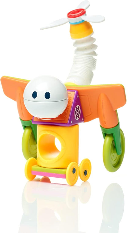 SmartMax Roboflex Plus – Magnetic STEM Building Set with Flexible Bars for Creative Robot and Engineering Play for Ages 3+