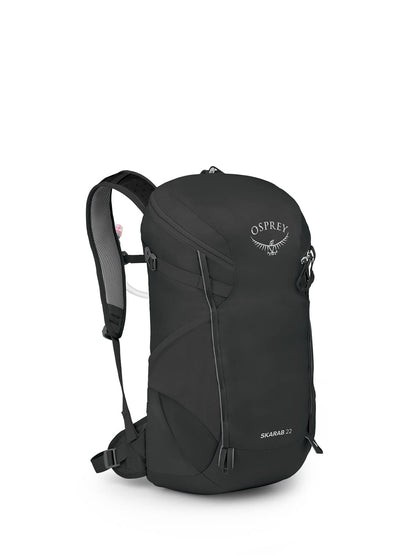 Osprey Skarab 22L Men's Hiking Backpack with Hydraulics Reservoir, Black