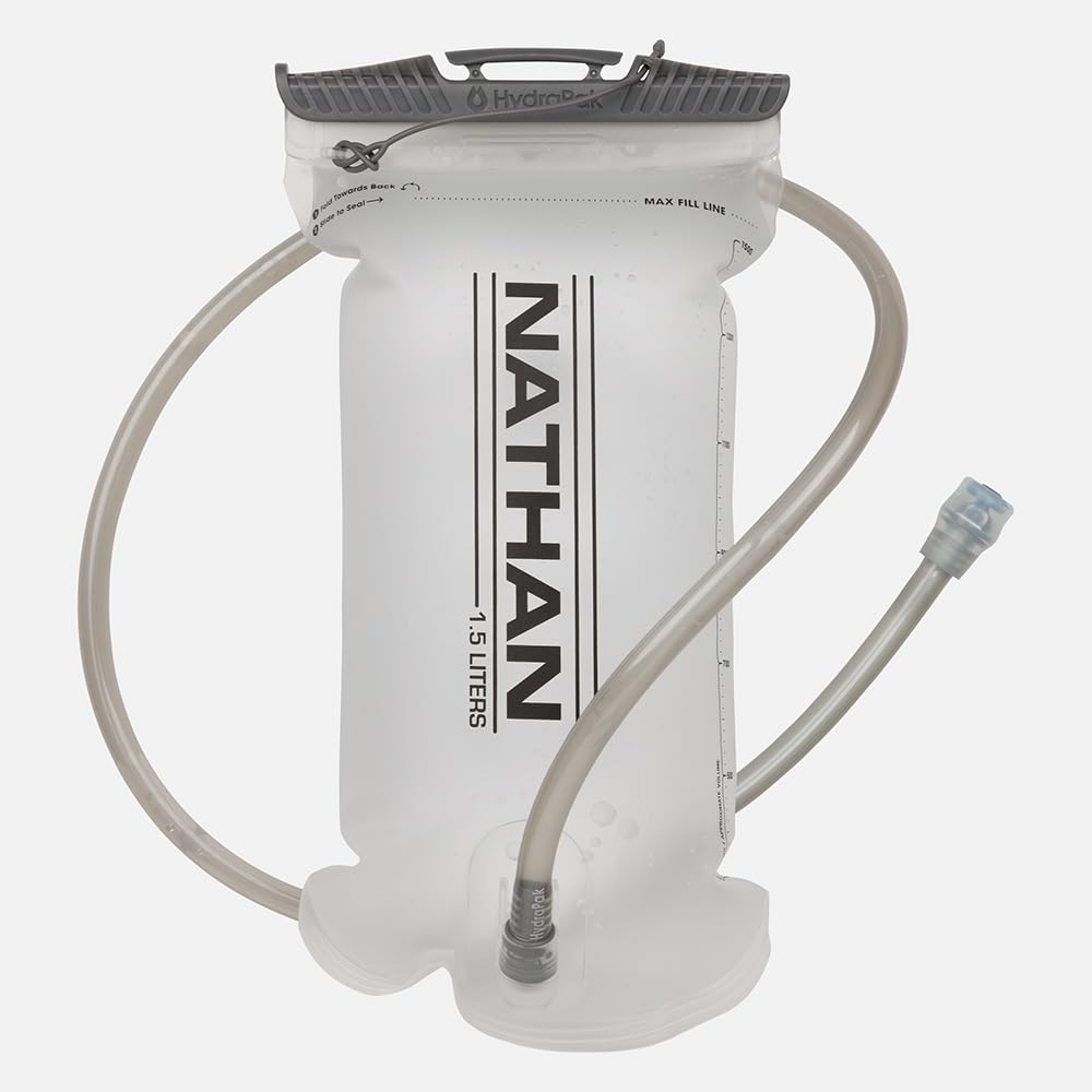 Nathan TrailMix Women's Running Vest/Hydration Pack. 12L (12 Liters) | 2L Bladder Included (2 liters). Zipper, Pockets.