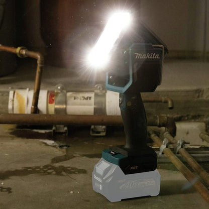 Makita ML007G Flashlight, 40VMax, Battery and Charger Sold Separately, Blue