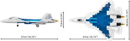COBI Armed Forces SU-57 Felon Plane Building Set 928 Pieces