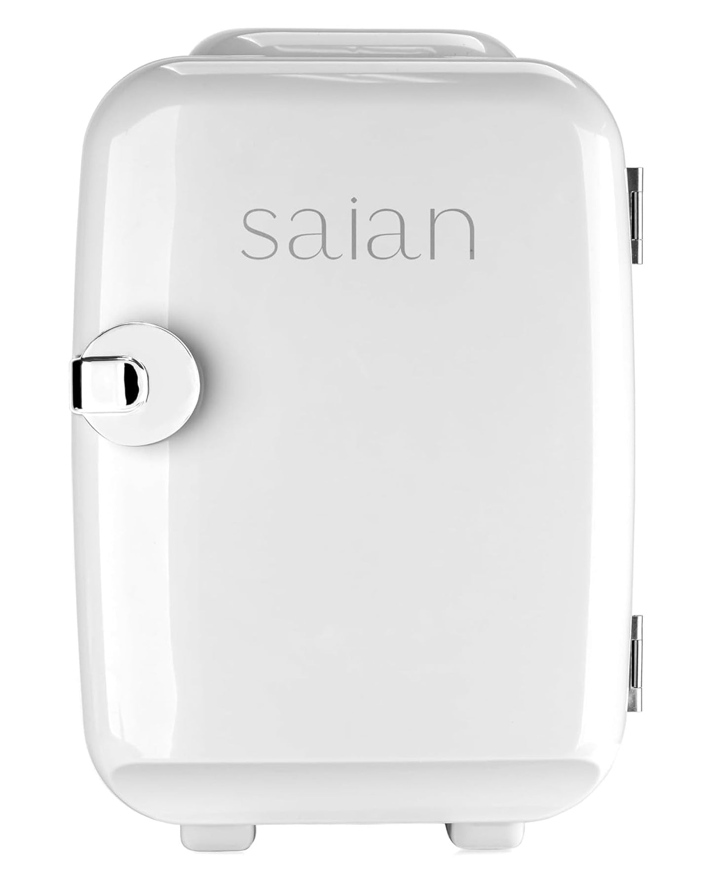 Saian Esty Fridge for Skincare Products - Compact 4L Portable Mini Fridge with Quiet Dual Cooling and Warming for Beauty Tools - Ideal for Desktop, Office or Countertop Use in Home, Spa or Studio
