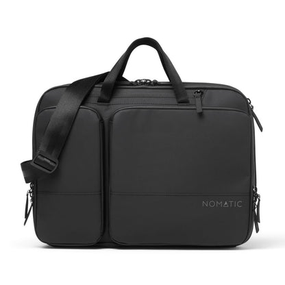 NOMATIC Laptop Bag: Slim Messenger Bag with RFID Pocket, Tech Organizer, Water-Resistant Zippers - 11-13.5L Expansion Design & Laptop Compartment for Work, Travel, or Daily Commute