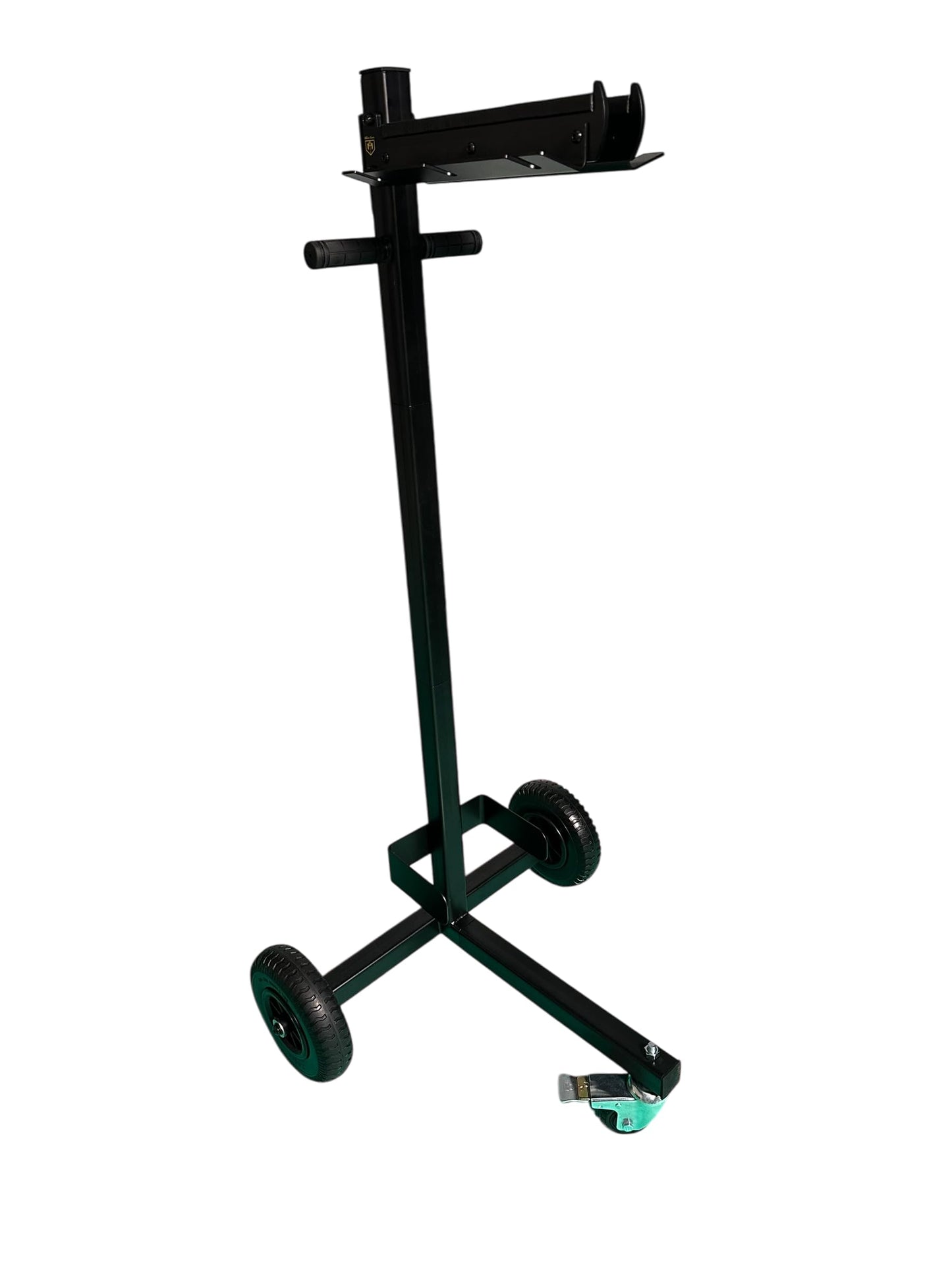 Glide Gear LSH 100 C-Stand Cart – Portable Studio Storage – Holds 6+ Stands, 8.5" Wheels, Wall-Mount Bracket, Steel Build