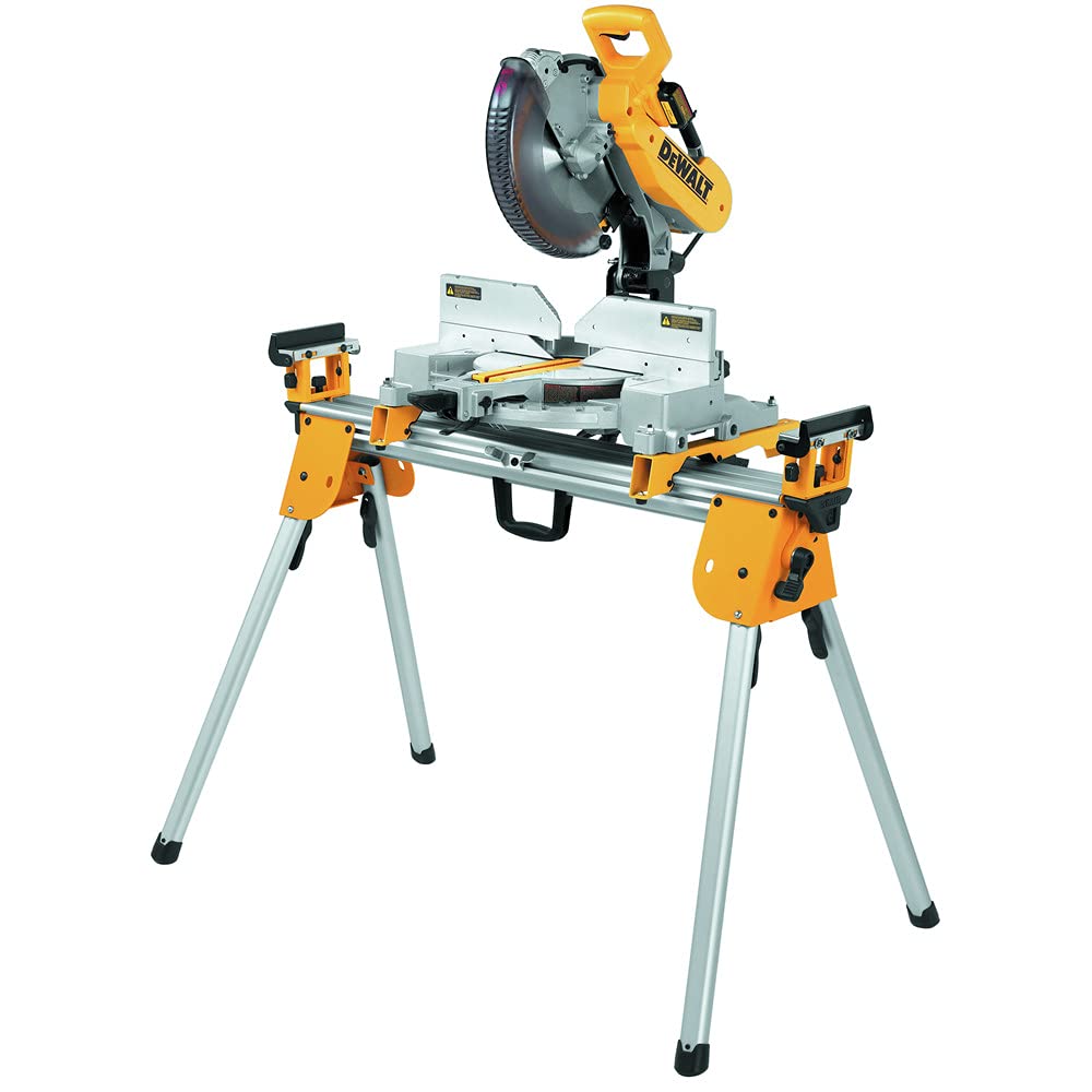 DEWALT Miter Saw Stand, Compact, 40" Beam Extends, Holds up to 500 lbs (DWX724)