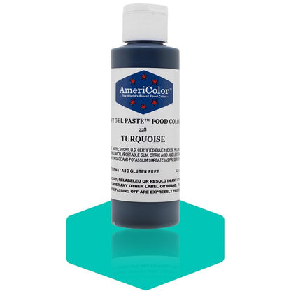 Americolor Soft Gel Paste Food Color, 4.5-Ounce, Turquoise