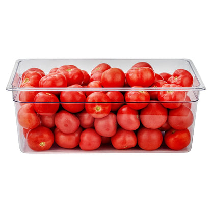 Restaurantware-Full Size Food Storage Containers, 10 8 Inch Deep Proofing Boxes - Rectangle, Graduated Measurements, Clear Plastic Food Grade Storage Containers, Dishwashable, Lids Sold Separately