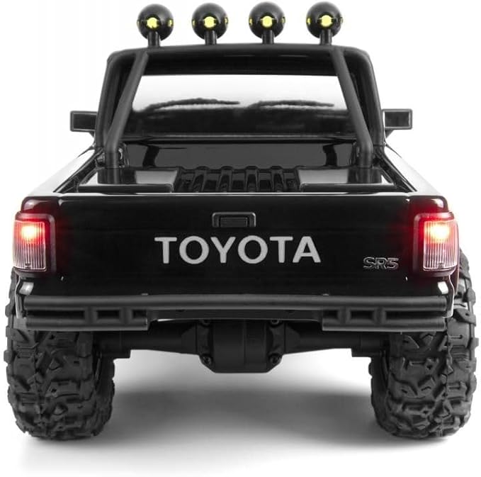 HPI Racing 160802 - Venture18 1985 Toyota Hilux 1/18 Brushless Crawler RTR Black