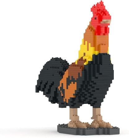 JEKCA Rooster 01S | Bird Plastic Building Blocks | Age 14+