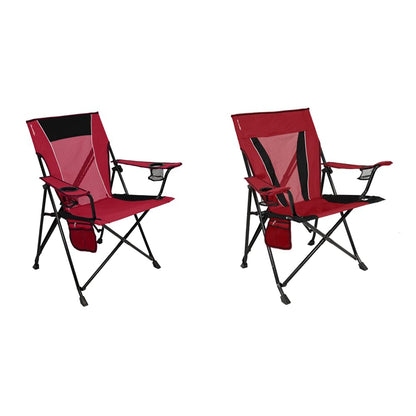 Kijaro Dual Lock Portable Camping Chair Bundle - Versatile Folding Chair, Sports Chair, Outdoor Chair & Lawn Chair