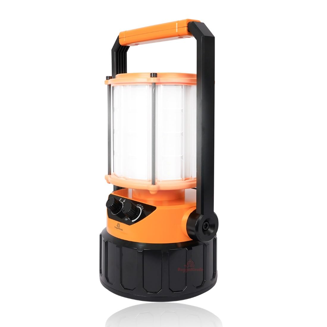 RuggedGrade 48W - Alria Series - Rechargeable LED Work Light - 4,000 Lumens -5000K Bright White - LED Construction Lights - Portable Lantern - UL Certified