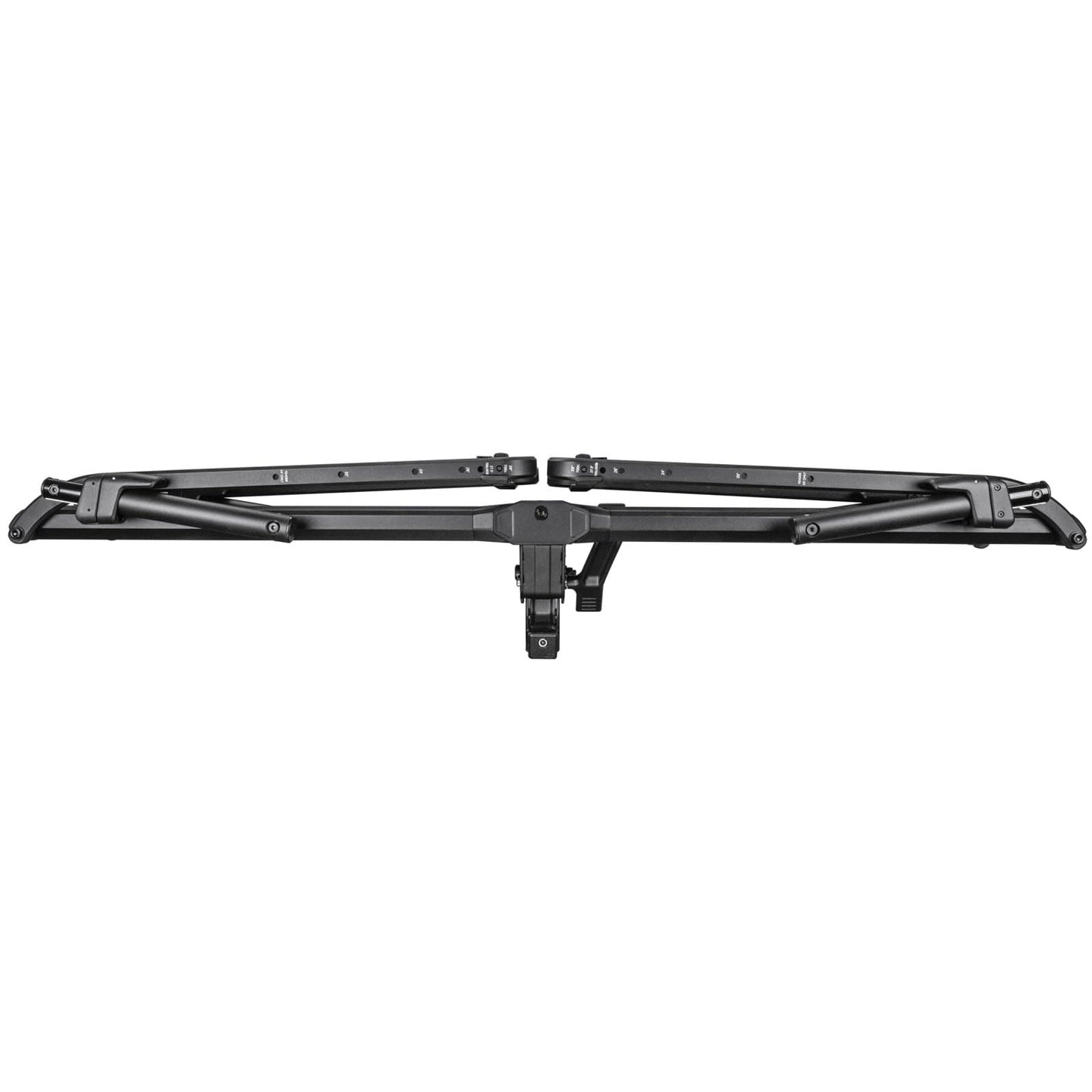 KUAT 2" Piston Pro Platform Rack - Secure Rugged Durable Portable Foldable Easy-to-Use No Frame Contact Dual Ratchet 2-Bike Hauling Platform with 5" Max Tire Width