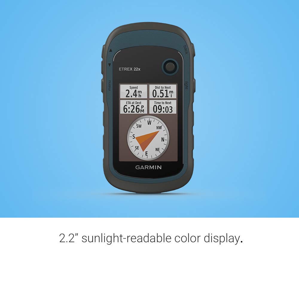 Garmin eTrex 22x, Rugged Handheld GPS Navigator