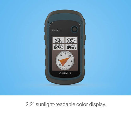 Garmin eTrex 22x, Rugged Handheld GPS Navigator