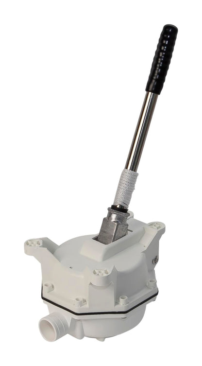 Whale Mk5 Manual Sanitation Pump - Bulkhead. Up to 17 GPM Flow Rate, Designed for Toilet Flush or Holding Tank Pump Out ensuring reliability in Black Waste Management, BP0535