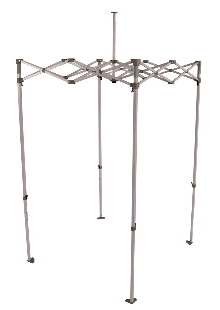 Impact Canopy 5' x 5' Pop-Up Canopy Tent Frame, Replacement Powder-Coated Lightweight Steel Frame with Dust Cover