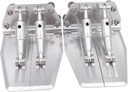RC Boat Trim Flaps Simulate Trim Tabs 68mm*57mm for Nitro Methanol Gasoline RC Racing Boat Speed Mono Oral Vee Boat