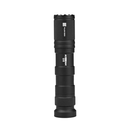 ACEBEAM G15 1800 High Lumens Rechargeable Picatinny Rail Mounted and Mlok Mounted(Not Included) Weapon Light, Head 1" Only, 426 Yards Beam Distance Tactical Flashlight with Remote Pressure Switch