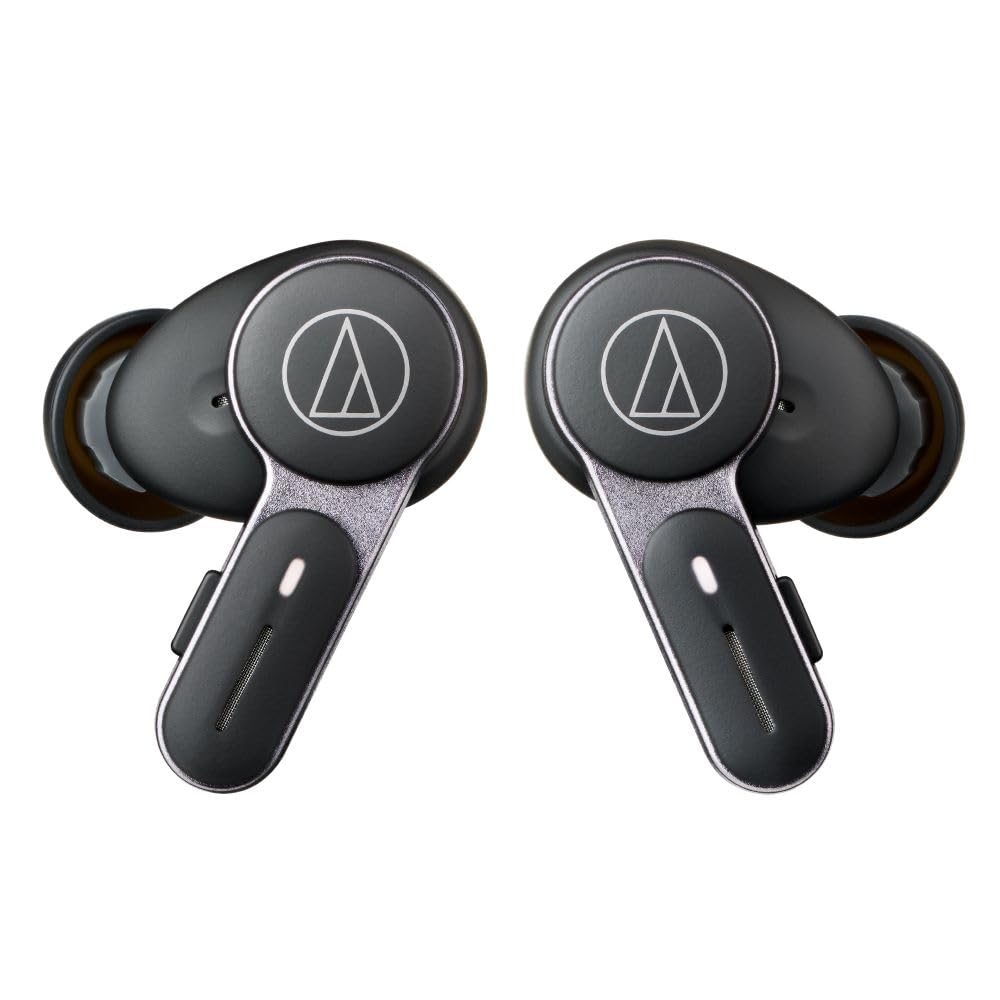 Audio-Technica ATH-TWX7BK Wireless Earbuds, Black