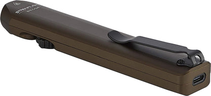 Streamlight 88811 Wedge 1,000-Lumen Max 300-Lumen Standard 1,200-Candela Flat Everyday Carry Flashlight, Includes USB-C Cable and Lanyard, Coyote