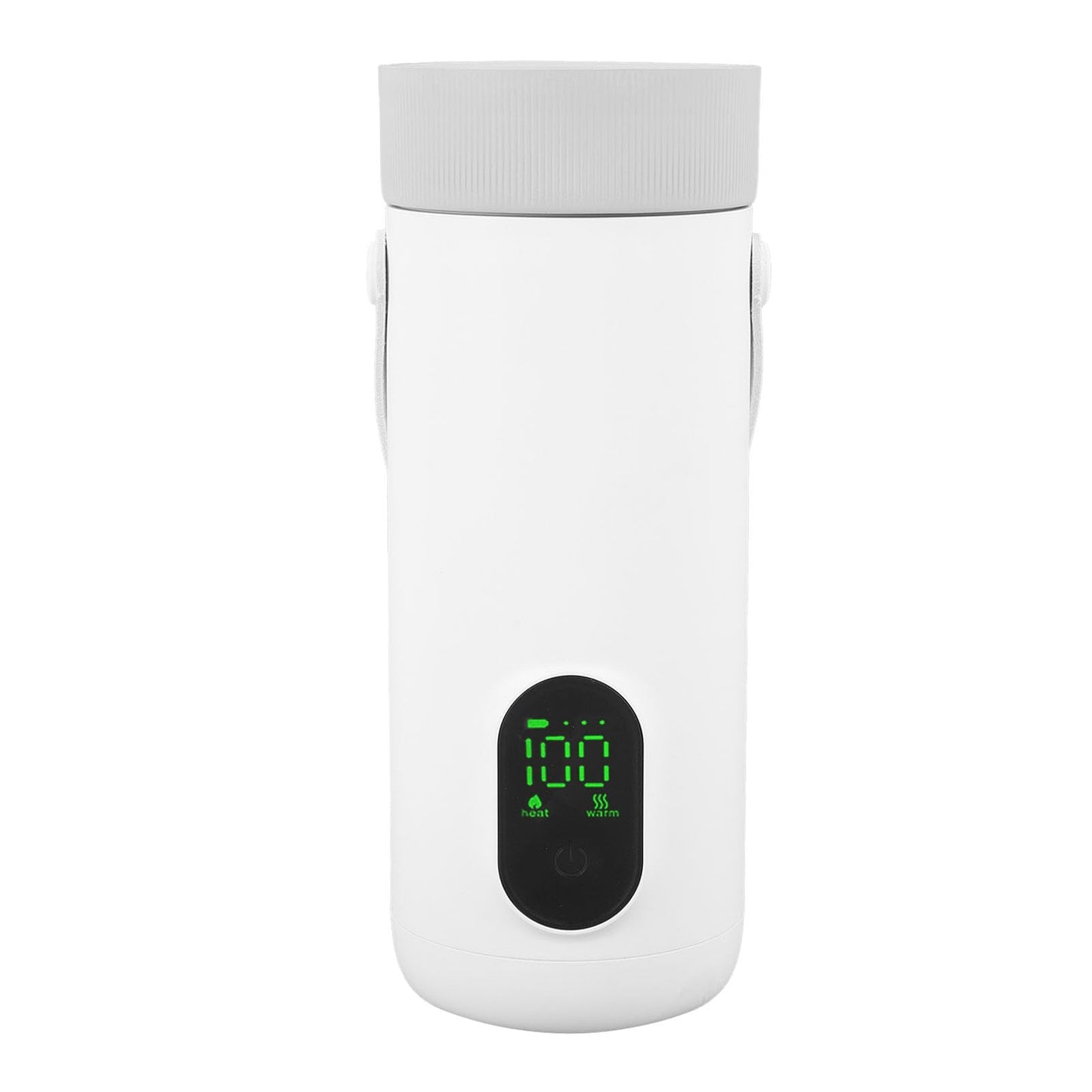 Dpofirs Portable Electric Kettle, 350ML Tea Coffee Hot Water Boiler, 27000mAh USB Rechargeable, Fast Boiling, Temperature Controls, for Camping Travel (US Plug)