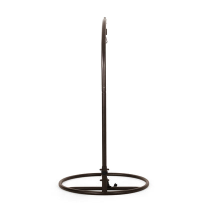Christopher Knight Home Briggs Indoor/Outdoor Hanging Chair Stand Only - Brown