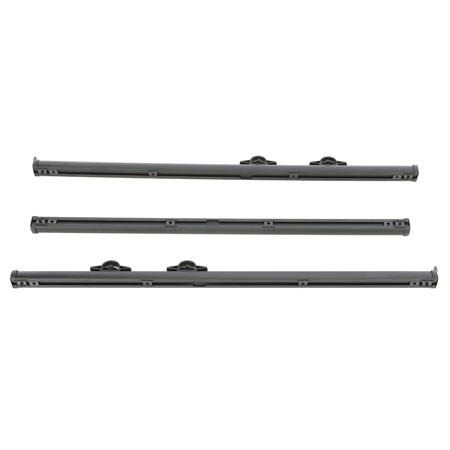 Mopar 82215956 Utility Rails Trail Rail System, same as production. Max recommended load is 250 lbs per rails. Use with Utility Cross Rails 82215631