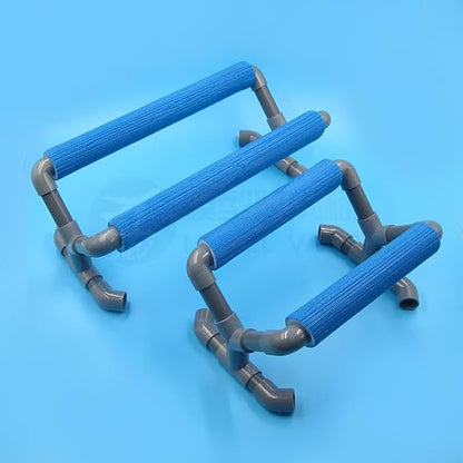 PVC Mini Boat Stand for RC Boats - Shockproof &amp Non-Slip Display Holder (25cm/36cm Red/Blue) Compatible with O-Boats &amp Shrimp Boats(Red-36 * 17 * 14cm)