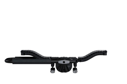 Thule Compass Kayak and SUP roof Rack - Carries 2 Kayaks or 2 SUPs - J-Style Carrier - Universal mounting Hardware Included - Fits 36" Wide Kayaks and SUPs - 130lb Weight Limit