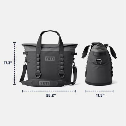 YETI Hopper M30 Portable Soft Cooler with MagShield Access, Olive