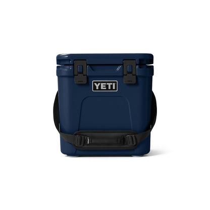 YETI Roadie 24 2.0 Hard Cooler with DoubleDuty Shoulder Strap and Drain Plug, Navy