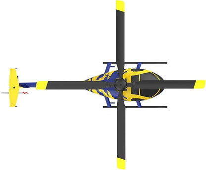 RC ERA C184 MD500 RC Helicopter 2.4G 6-Gyro 4CH Stabilized Helicopter Remote Control Aircraft with Optical Flow Sensor for Adults Enthusiasts