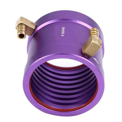 Bewinner 36mm Metal Water Cooling JacketPerfect Water Cooling Jacket for RC MotorsSuitable for 3650/3660 Motorwith Good Heat Dissipation Performanc