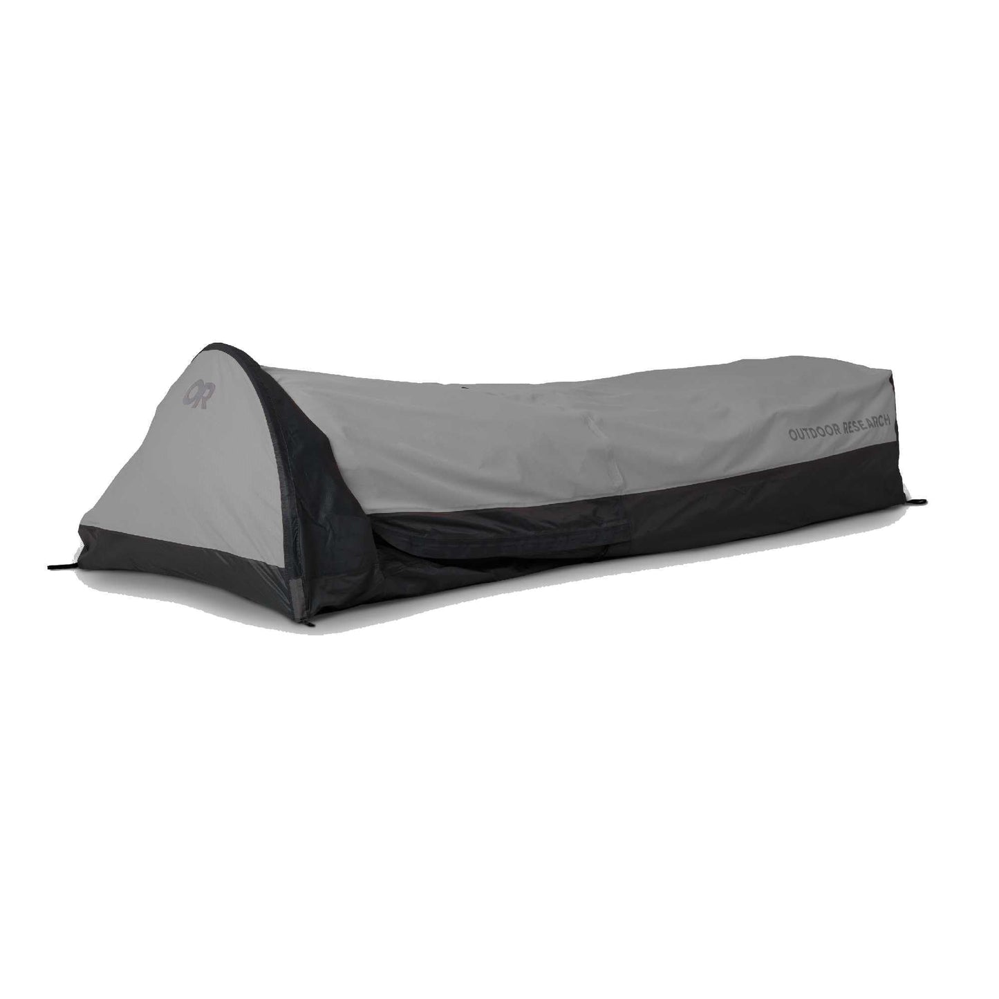 Outdoor Research Alpine XT Bivy | Waterproof Backpacking Single Person Trekking Pole Tent, Extra Headspace, No-See-Um Screen, Pewter, One Size