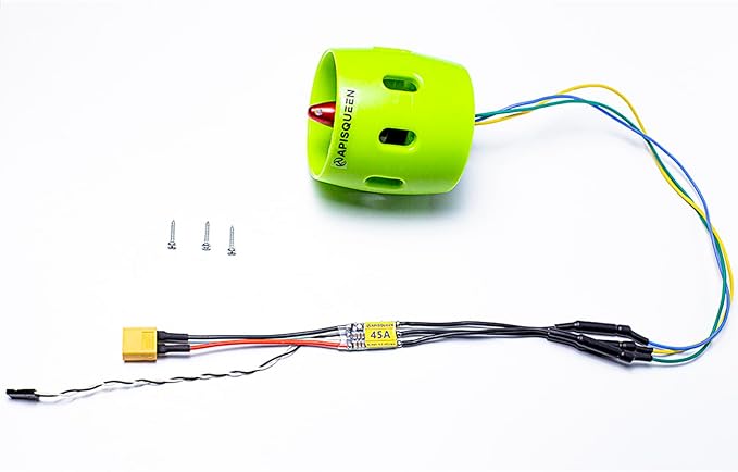 U1 Underwater Thruster with 45A Bi-Directional ESC12V~16V 2Kg Thrust Brushless Underwater Subsea Thruster/Propeller for ROV Boat（CCW）
