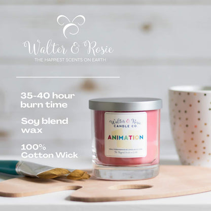 Walter & Rosie Candle Co. - Polynesian 11oz Scented Candle Inspired by Disney Scents - Smell Like Disney Resorts - The Happiest Scents on Earth - Soy Blend - Burns up to 40 Hrs