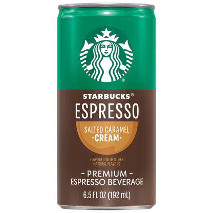 Starbucks Doubleshot, Salted Caramel, 6.5 Ounce, 12 Count (Packaging May Vary)