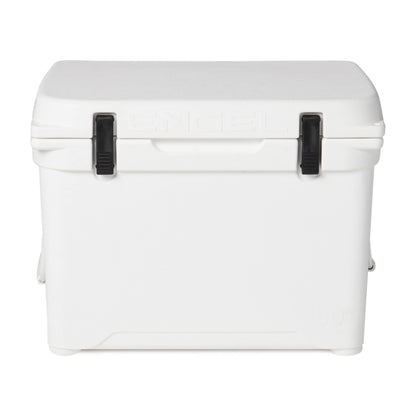 Engel Coolers ENG50 Cooler | 60 Can High Performance Durable Seamless Rotationally Molded Ice Box for Camping, Hunting, and Fishing - White