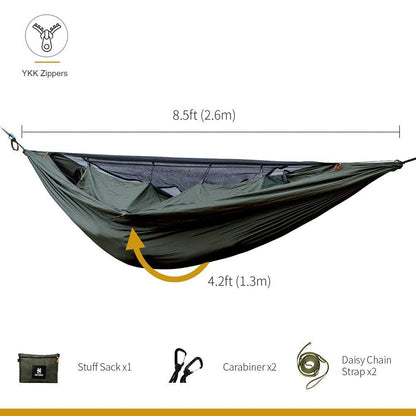 OneTigris KOMPOUND Camping Hammock + Bulwark Camping Tarp