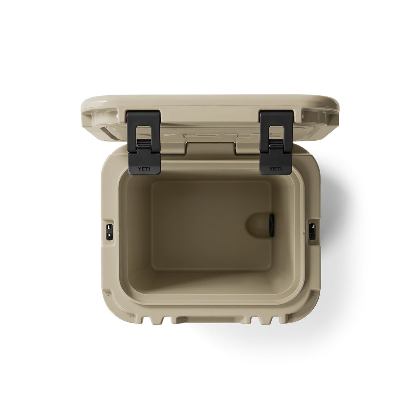 YETI Roadie 24 2.0 Hard Cooler with DoubleDuty Shoulder Strap and Drain Plug, Tan